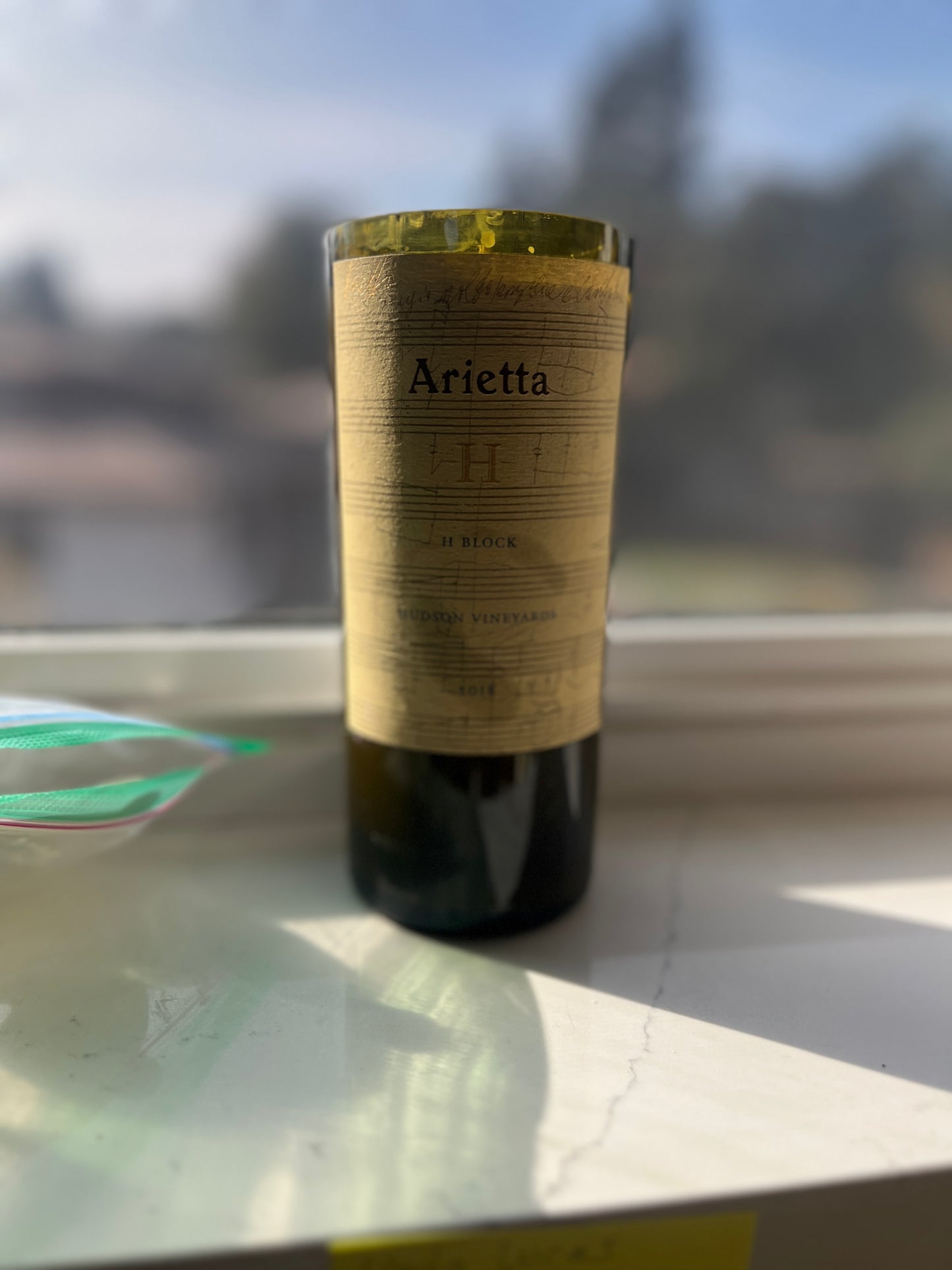 Arietta H block Candle - Fraser Fir