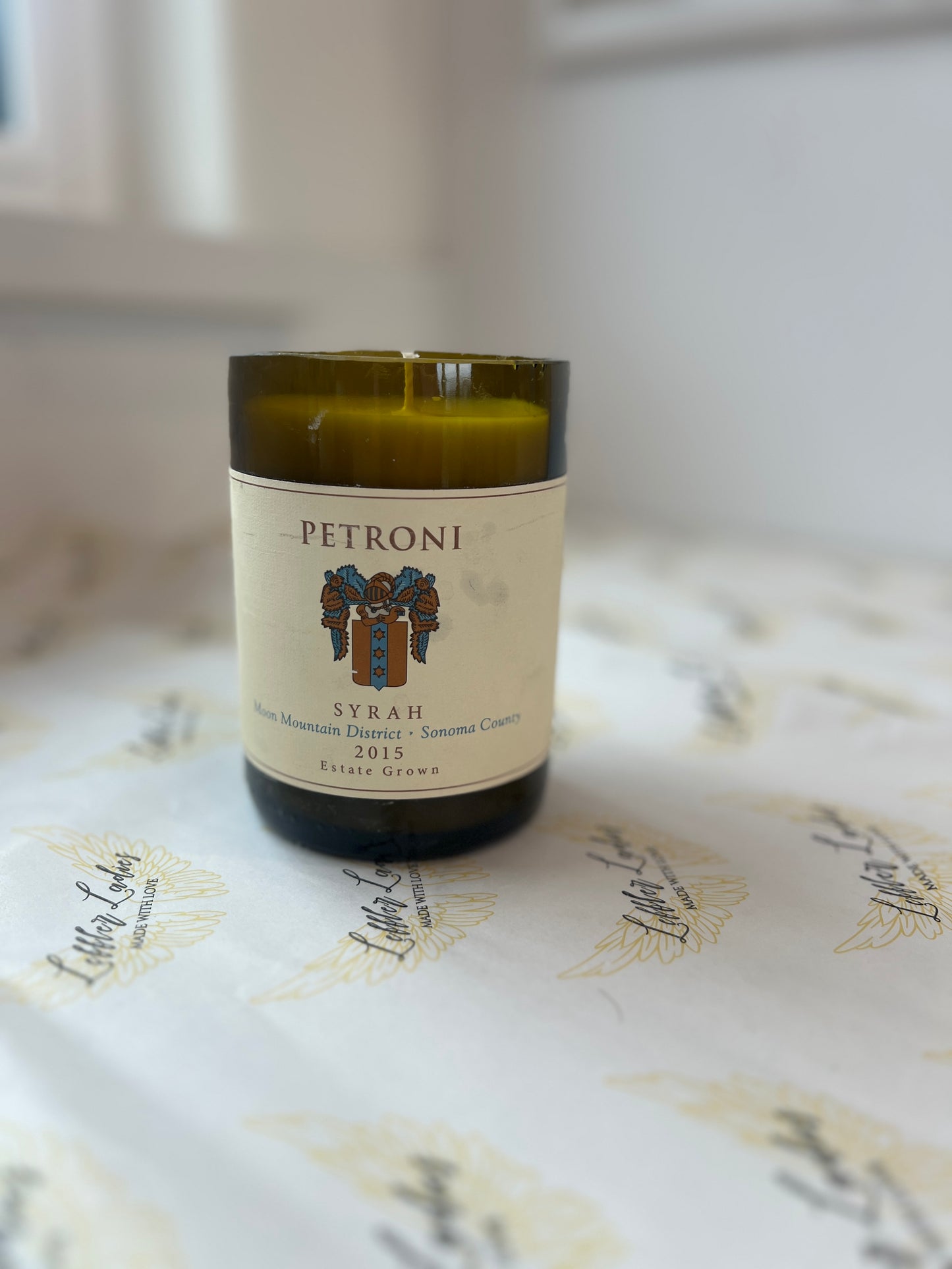 Petroni Wine Candle - Golden Gardenia