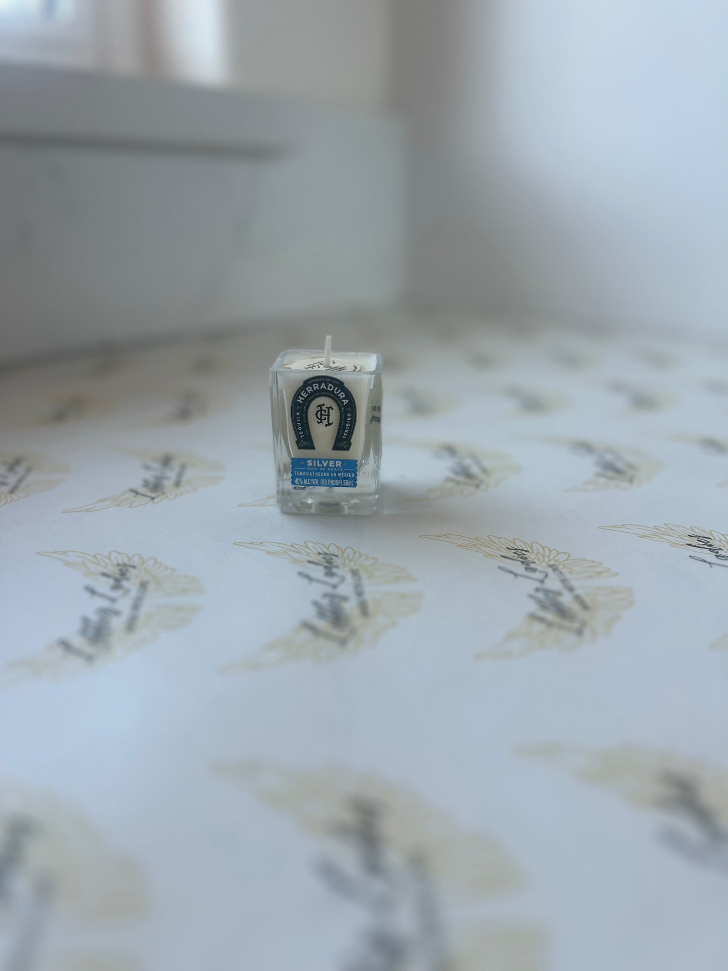 Mini Liquor Bottle Candles - California Blossom Scent