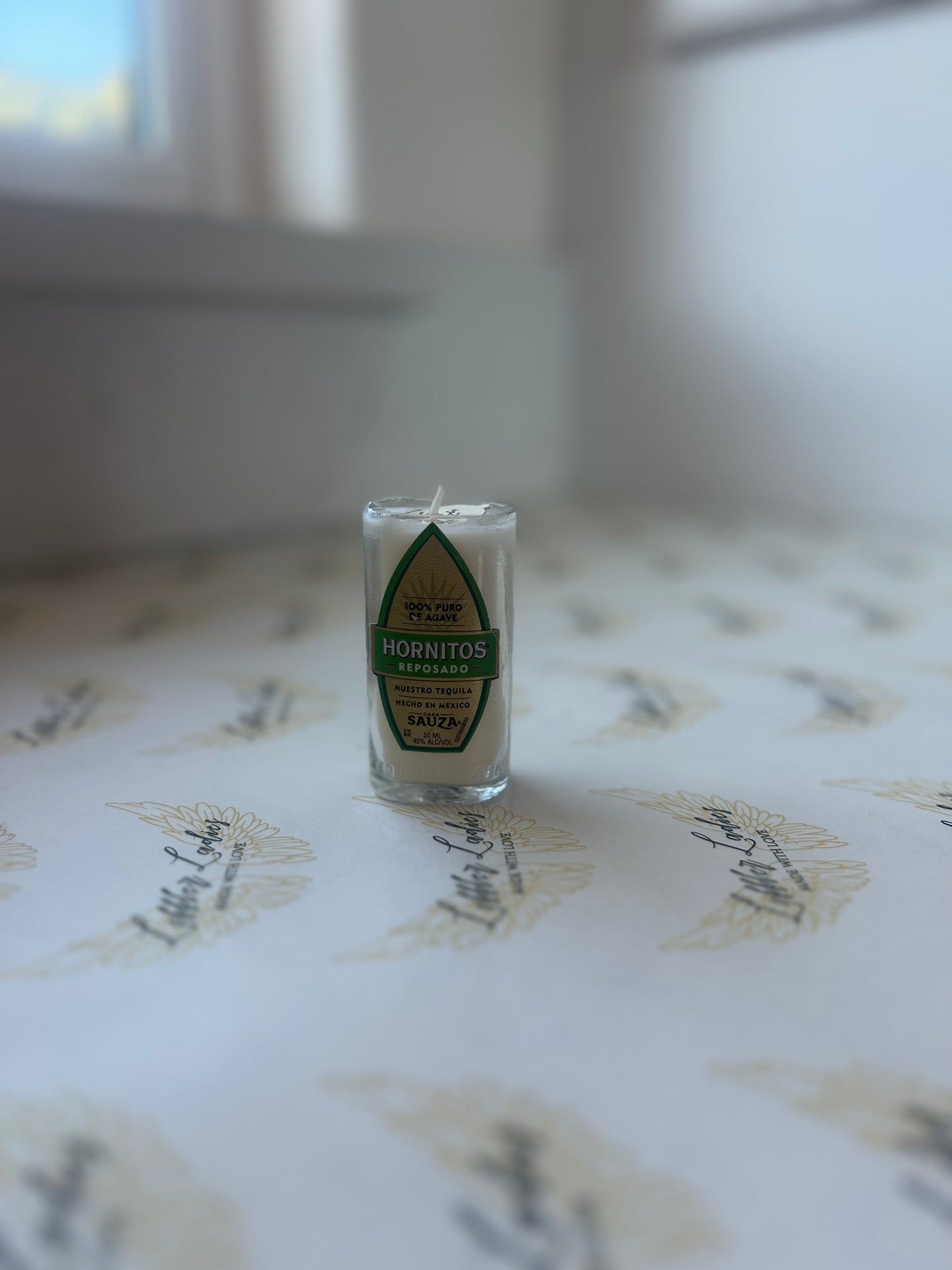 Mini Liquor Bottle Candles - California Blossom Scent