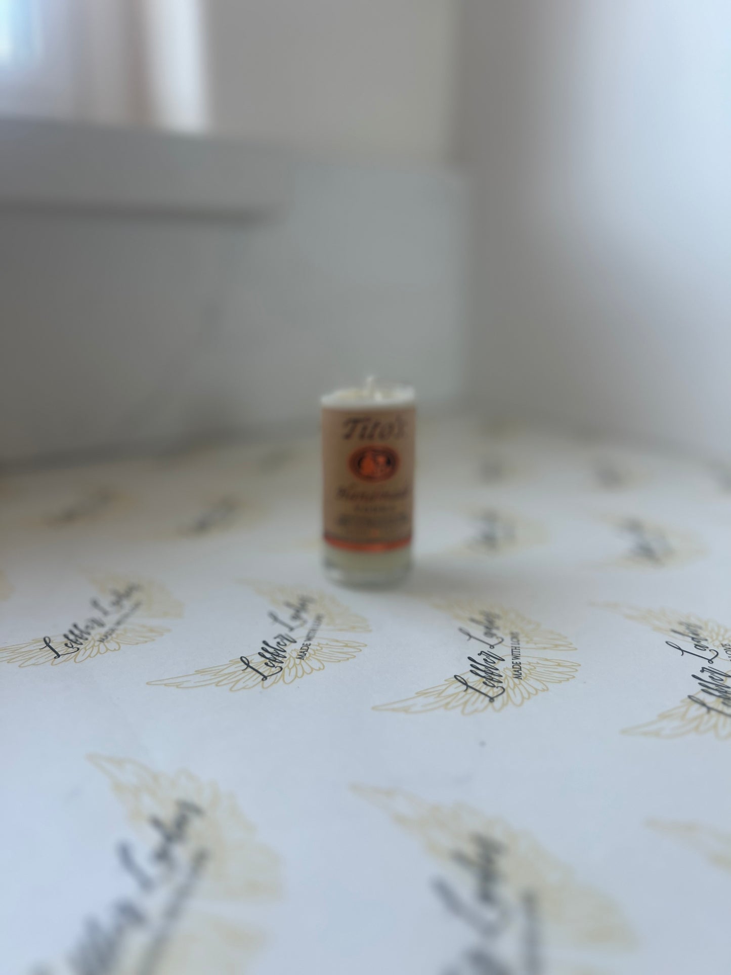 Mini Liquor Bottle Candles - California Blossom Scent