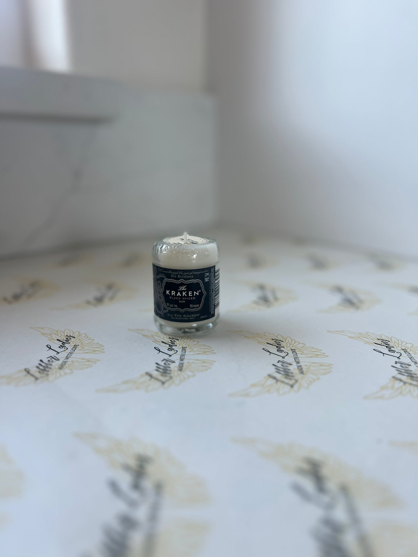 Mini Liquor Bottle Candles - California Blossom Scent