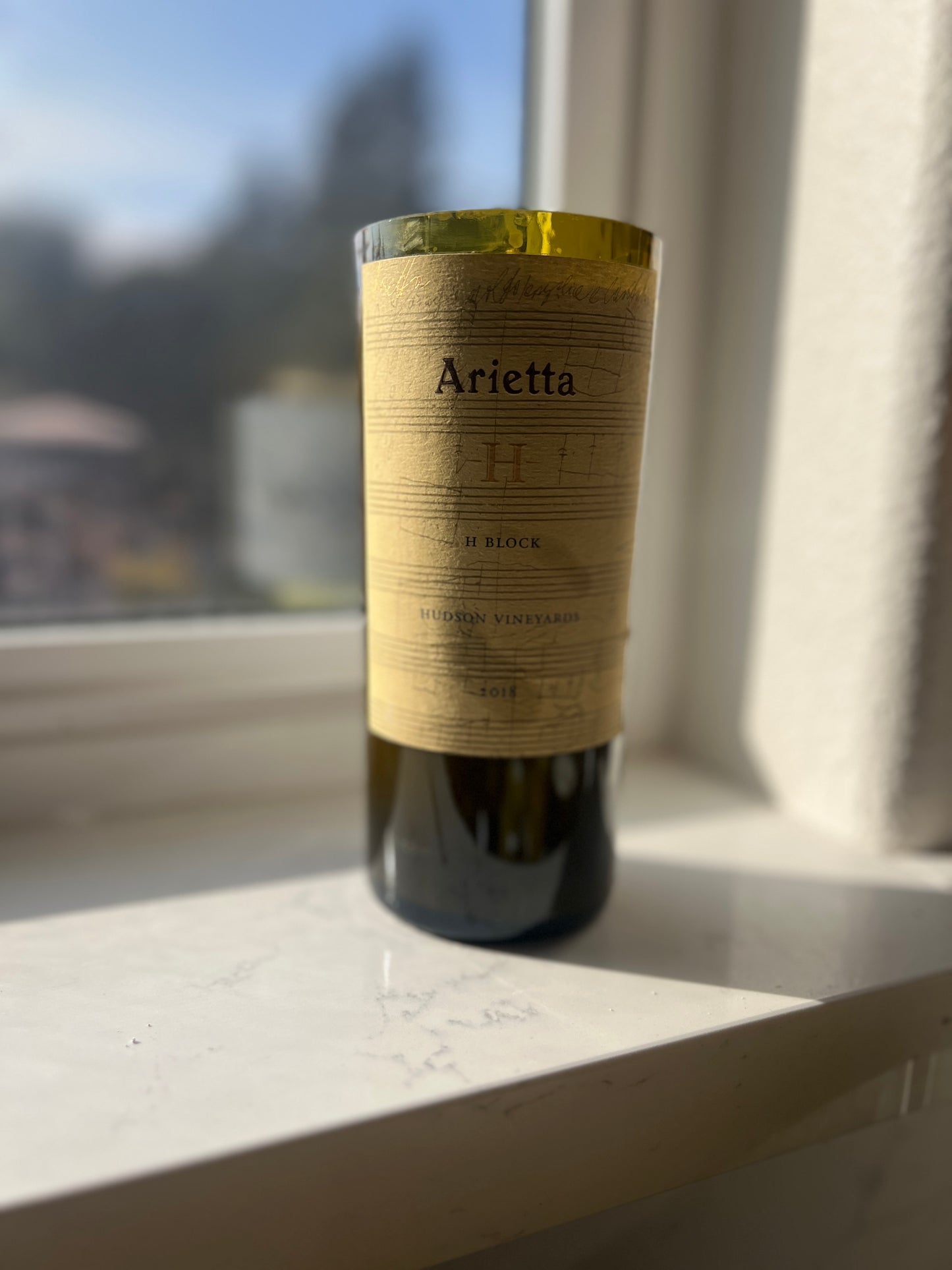 Arietta H block Candle - Fraser Fir