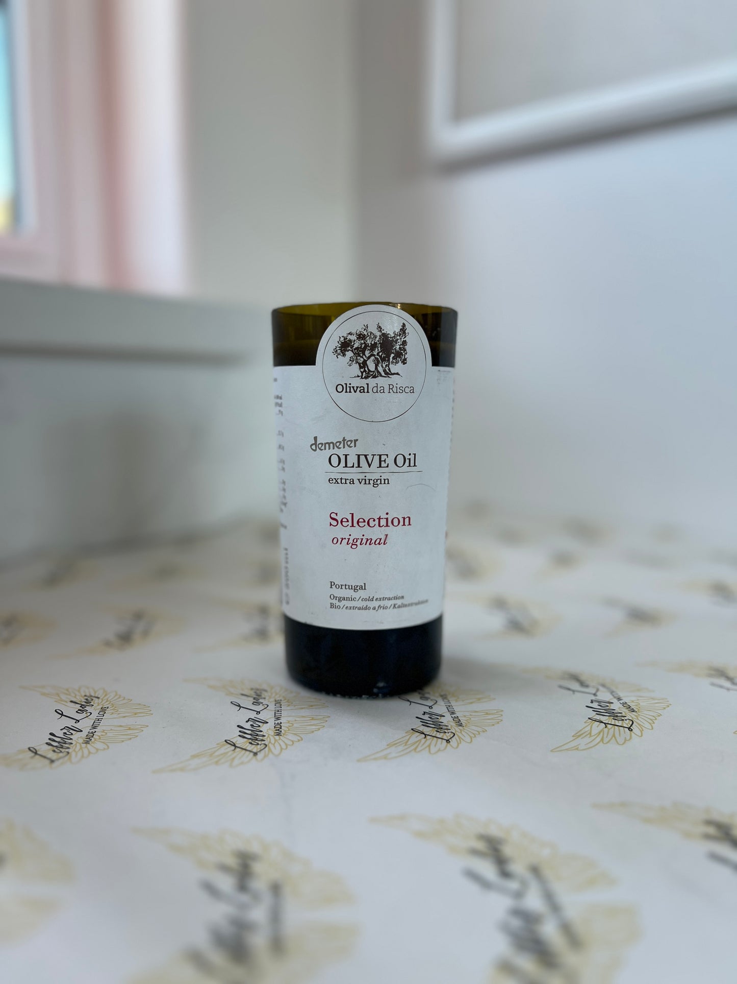 Olive Oil Jar Candle - Volcano Scent