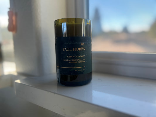 Paul Hobbs Chardonnay Wine Candle - Golden Gardenia