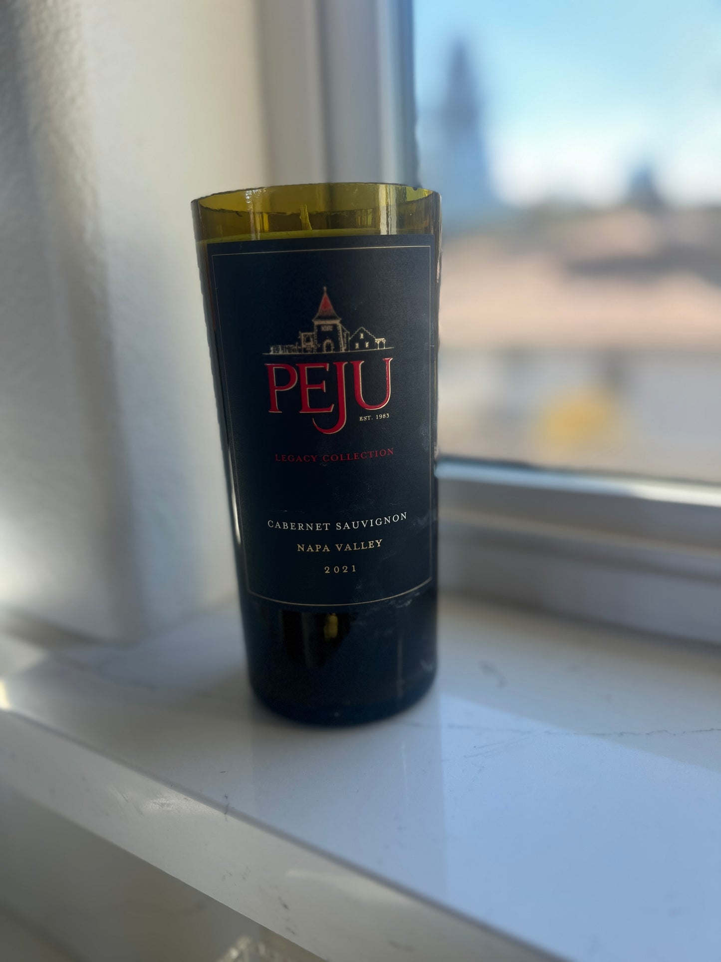 Peju Cabernet Candle - Seaside Plumeria