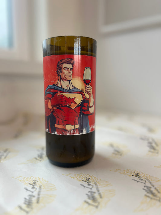 Superman Red Blend Candle - Seaside Plumeria